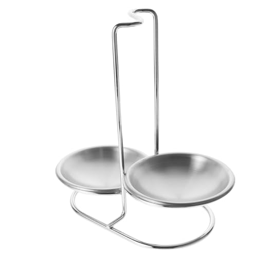 ULTECHNOVO Löffelhalter mit Doppel Schalen Vertikaler Küchenlöffelständer für Suppenkellen Abnehmbar Rostfrei Vielseitig Einsetzbar für Küche Restaurant Einfach zu Reinigen ULTECHNOVO Löffelhalter mit Doppel Schalen Vertikaler Küchenlöffelständer für Suppenkellen Abnehmbar Rostfrei Vielseitig Einsetzbar für Küche Restaurant Einfach zu Reinigen von ULTECHNOVO