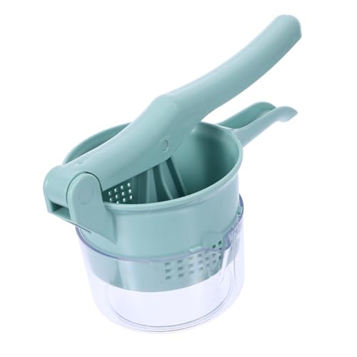 ULTECHNOVO Manuelle Gemüsepresse mit Saftbehälter Multifunktionaler Hand pressentrockner für Obst und Gemüse Einfach zu Reinigen für Haushalt und Geschäft Praktische Zufällige Farbe von ULTECHNOVO