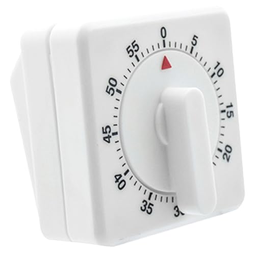 ULTECHNOVO Mechanischer Küchentimer 60 Minuten Stabiler Analog Timer für Kochzeit Küchengadget für Backen und Kochen Zeitmanagement und Retro Küchentimer mit Alarm ULTECHNOVO Mechanischer Küchentimer 60 Minuten Stabiler Analog Timer für Kochzeit Küchengadget für Backen und Kochen Zeitmanagement und Retro Küchentimer mit Alarm von ULTECHNOVO