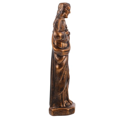 ULTECHNOVO Mexikanische Heilige Vater Statue Dekoratives Ornament für Büro und Zuhause Große Resin Figur für Desktop Religiöse Dekoration Weiß ULTECHNOVO Mexikanische Heilige Vater Statue Dekoratives Ornament für Büro und Zuhause Große Resin Figur für Desktop Religiöse Dekoration Weiß von ULTECHNOVO