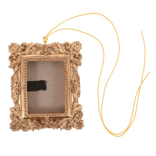 ULTECHNOVO Mini Bilderrahmen Weihnachtsbaum Deko Vintage Foto zum Aufhängen Antik Goldene Wandornamente für Weihnachtsbaum Festliche Dekoration Kreatives Fotodekor für Feiertage ULTECHNOVO Mini Bilderrahmen Weihnachtsbaum Deko Vintage Foto zum Aufhängen Antik Goldene Wandornamente für Weihnachtsbaum Festliche Dekoration Kreatives Fotodekor für Feiertage von ULTECHNOVO