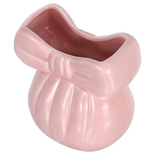 ULTECHNOVO Moderner Boho Blumenvase aus Porzellan für Getrocknete Blumen Dekorativer Pflanzer für Regale Tische und Hochzeitsdekorationen von ULTECHNOVO