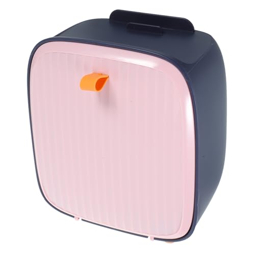 ULTECHNOVO Mülleimer mit Deckel für Desktop Kompakter Abfalleimer für Heimbüros Küchen und Schlafzimmer Geruchsdicht und Leicht zu Reinigen von ULTECHNOVO