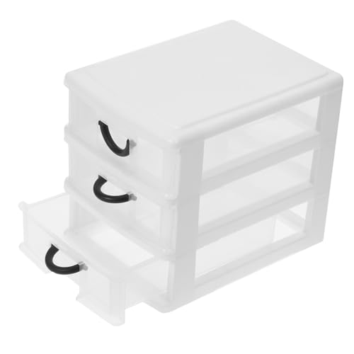 ULTECHNOVO Multifunktionale Aufbewahrungsbox Kunststoff Organizer Kosmetik und Kleinteile Weiß Lagig Platzsparend Robust für Schmuck Bürobedarf Badezimmer ULTECHNOVO Multifunktionale Aufbewahrungsbox Kunststoff Organizer Kosmetik und Kleinteile Weiß Lagig Platzsparend Robust für Schmuck Bürobedarf Badezimmer von ULTECHNOVO