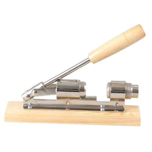 ULTECHNOVO Nussknacker Handpressnusscracker Nussbaumzange Walnussschäler Bambus von ULTECHNOVO