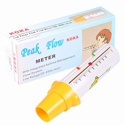 ULTECHNOVO Peak Flow Meter Asthma Monitor Tragbar Spirometer Lungentrainer für Kinder von ULTECHNOVO