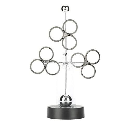ULTECHNOVO Perpetual Motion Kinetische Kunst für Büro und Zuhause Batterieloses Deko Element für und Besondere Anlässe Geburtstag und Feiertage von ULTECHNOVO