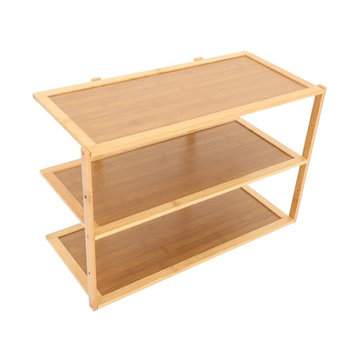 ULTECHNOVO Platzsparendes Schuhregal aus Langlebigem Glattem Holz Kompakter Schuhständer für Flur und Wohnzimmer Vielseitiger Organizer für Schuhe Pflanzen und Accessoires ULTECHNOVO Platzsparendes Schuhregal aus Langlebigem Glattem Holz Kompakter Schuhständer für Flur und Wohnzimmer Vielseitiger Organizer für Schuhe Pflanzen und Accessoires von ULTECHNOVO