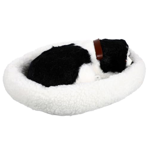 ULTECHNOVO Realistisches Plüsch-hundespielzeug Atmender Stofftier Hund Modell Lebensechte Kuscheldecke für Weiches Atmendes Haustier-dekor und Wohnaccessoire ULTECHNOVO Realistisches Plüsch-hundespielzeug Atmender Stofftier Hund Modell Lebensechte Kuscheldecke für Weiches Atmendes Haustier-dekor und Wohnaccessoire von ULTECHNOVO