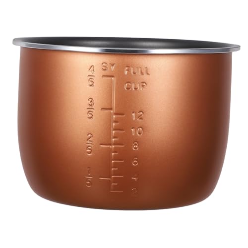 ULTECHNOVO Reiskocher Innentopf Aluminium Legierung Ersatz Einsatz Kompatibel Antihaftbeschichtet Leicht Zu Reinigen Vielseitig Für Familienküche ULTECHNOVO Reiskocher Innentopf Aluminium Legierung Ersatz Einsatz Kompatibel Antihaftbeschichtet Leicht Zu Reinigen Vielseitig Für Familienküche von ULTECHNOVO