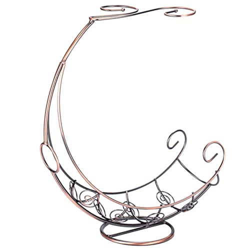 ULTECHNOVO Weinflaschenhalter Aus Eisen Dekoratives Weinregal Für Theke Einzelnes Weinregal Zur Aufbewahrung Von Weinflaschen Praktischer Flaschenständer Für Küche Und Zuhause ULTECHNOVO Weinflaschenhalter Aus Eisen Dekoratives Weinregal Für Theke Einzelnes Weinregal Zur Aufbewahrung Von Weinflaschen Praktischer Flaschenständer Für Küche Und Zuhause von ULTECHNOVO