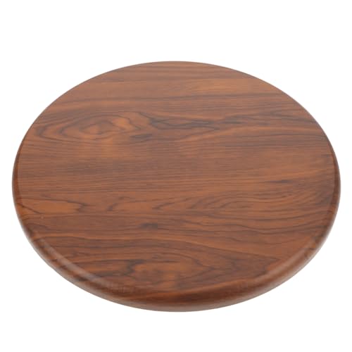 ULTECHNOVO Runde Sitzfläche aus Massivem Holz Eleganter Glatter Ersatz für Stühle und Barhocker zu Reinigen Langlebig für Kantinen und Zuhause von ULTECHNOVO