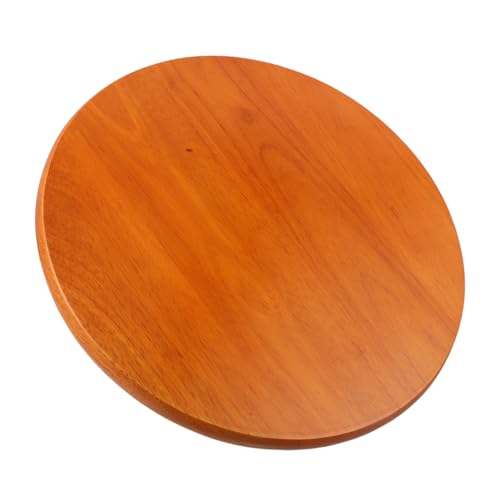 ULTECHNOVO Runder Sitzpolster Ersatz Durchmesser Massivholz Hocker Sitzplatte für Büro Esszimmer Barhocker Glatte Oberfläche Langlebiges Holz Sitzkissen Vielseitig für Moderne und Rustikale von ULTECHNOVO