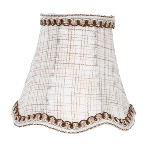 ULTECHNOVO Rustikaler Lampenschirm aus Clip Deckenlampe Eleganter Lampenschirm für Tischlampe und Wandleuchte für Wohn und Schlafzimmer Hochwertige Verarbeitung und Einzigartiges Design von ULTECHNOVO