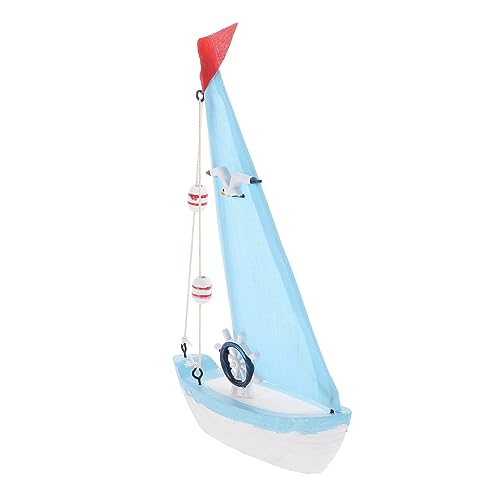 ULTECHNOVO Segelboot Modell Aus Holz Produkt Segelabdeckungen Kleines Segelboot Modell Wanddekoration Blaues Segelboot Segelboote Kinderdekorationen Boot Heimdekor ULTECHNOVO Segelboot Modell Aus Holz Produkt Segelabdeckungen Kleines Segelboot Modell Wanddekoration Blaues Segelboot Segelboote Kinderdekorationen Boot Heimdekor von ULTECHNOVO