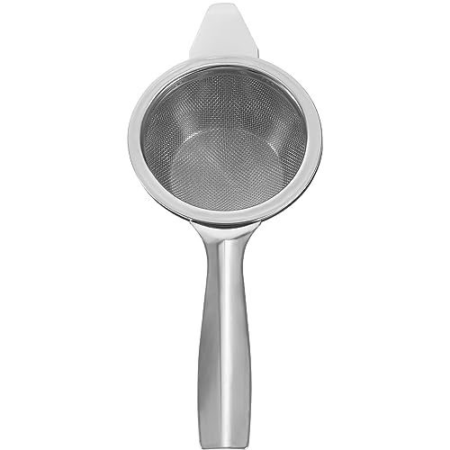 ULTECHNOVO Sieb mit Langem Griff und Basis Küchenhelfer für Teefilter Saft Öl Mehl und Rostfreies Abtropfsieb für Effizientes Kochen und Backen ULTECHNOVO Sieb mit Langem Griff und Basis Küchenhelfer für Teefilter Saft Öl Mehl und Rostfreies Abtropfsieb für Effizientes Kochen und Backen von ULTECHNOVO