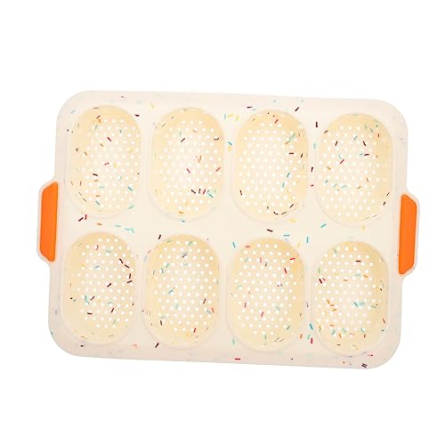 ULTECHNOVO Silikon Backform Fach Bunt Antihaft Hitzebeständig Bpa Frei für Kuchen Brot Muffins Leicht zu Reinigen Wiederverwendbar für DIY French Bread und Küchenbacken von ULTECHNOVO