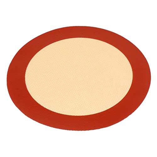 ULTECHNOVO Silikon Backmatte Antihaft Ofeneinlage für Pizza Mikrowelle Heiße Töpfe Mehrzweck Silikonmatte Leicht zu Reinigen Rutschfest von ULTECHNOVO