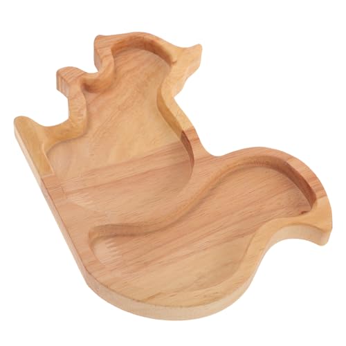 ULTECHNOVO Squirrel Shape Wooden Snack Tray Multifunctional Serving Plate For Nuts Fruits Snacks For Parties Outdoor Gatherings Kitchen Use ULTECHNOVO Squirrel Shape Wooden Snack Tray Multifunctional Serving Plate For Nuts Fruits Snacks For Parties Outdoor Gatherings Kitchen Use von ULTECHNOVO
