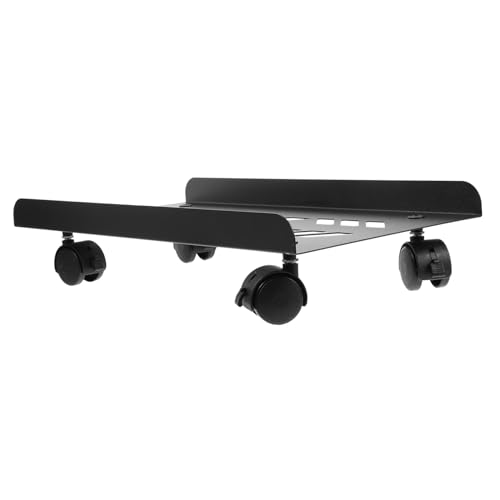 ULTECHNOVO Stabiler Pc Tower Halter aus mit Tragkraft Platzsparender Mobiler CPU Ständer mit Einfacher Aufbau für Büro und Home Office Kompakter Pc Halter unter Schreibtisch von ULTECHNOVO