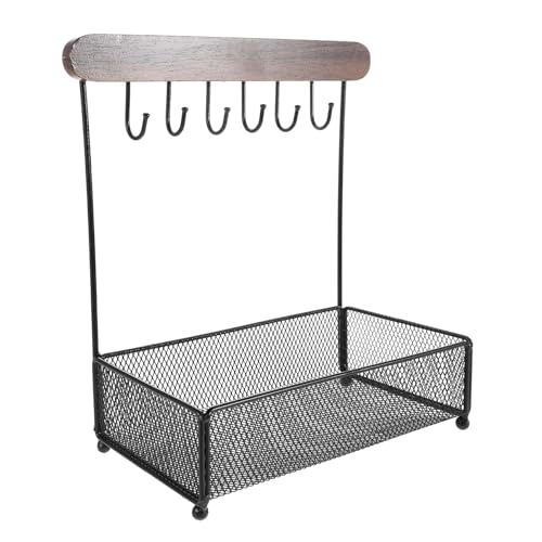 ULTECHNOVO Stabiler Tabletop Organizer mit Quadratischem Sockel Vielseitiges Aufbewahrungsregal für Küche und Eingangsbereich zur Schmuck und Schlüsselaufbewahrung Langlebig und Platzsparend ULTECHNOVO Stabiler Tabletop Organizer mit Quadratischem Sockel Vielseitiges Aufbewahrungsregal für Küche und Eingangsbereich zur Schmuck und Schlüsselaufbewahrung Langlebig und Platzsparend von ULTECHNOVO