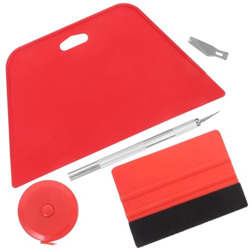 ULTECHNOVO Tapetierset Mit Tapezierwerkzeugen Zum Abziehen Und Aufkleben Inklusive Tapezierglätter Und Fensterfolien-installationswerkzeugen Für Einfaches Anbringen Von Tapeten Und Folien von ULTECHNOVO