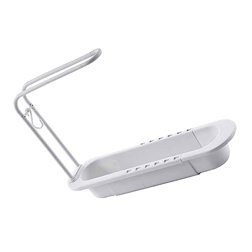 ULTECHNOVO Teleskopischer Spülbecken Organizer Verstellbar Abtropfkorb mit Schnelltrocknendem Design Multifunktionales Waschbecken Regal zur Aufbewahrung von Schwamm und Seife Platzsparend ULTECHNOVO Teleskopischer Spülbecken Organizer Verstellbar Abtropfkorb mit Schnelltrocknendem Design Multifunktionales Waschbecken Regal zur Aufbewahrung von Schwamm und Seife Platzsparend von ULTECHNOVO