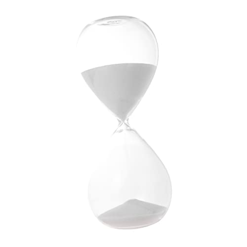 ULTECHNOVO Timer Sanduhr Moderne Uhr Sand Beständig Sanduhr 30 Minuten Sanduhr Mode Sanduhr Weiß ULTECHNOVO Timer Sanduhr Moderne Uhr Sand Beständig Sanduhr 30 Minuten Sanduhr Mode Sanduhr Weiß von ULTECHNOVO