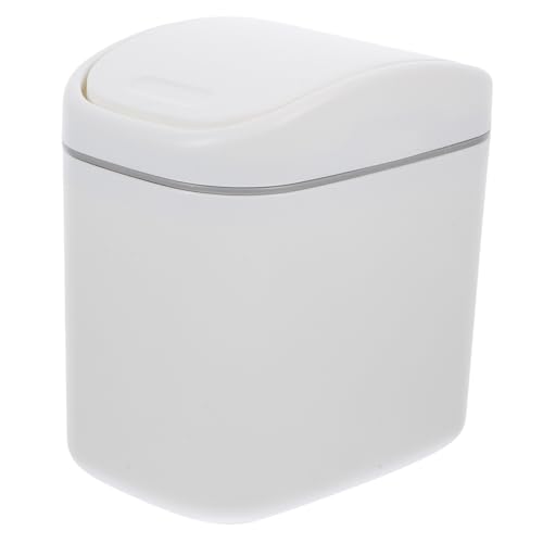 ULTECHNOVO Desktop Mülleimer Mit Klappdeckel Eleganter Abfalleimer Für Schlafzimmer Büro Und Kleine Räume Praktischer Stilvoller Abfallbehälter Aus Langlebigem ULTECHNOVO Desktop Mülleimer Mit Klappdeckel Eleganter Abfalleimer Für Schlafzimmer Büro Und Kleine Räume Praktischer Stilvoller Abfallbehälter Aus Langlebigem von ULTECHNOVO