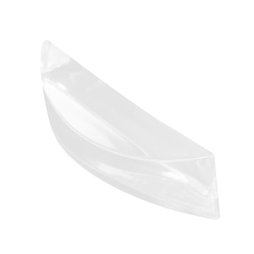 ULTECHNOVO Transparenter Acrylglas Türgriff Unsichtbarer Griff für Glasvitrinen und Schränke Ergonomisch Gebogener Verdeckter Möbelgriff Moderner Transparenter Kunststoffzuggriff für Türen von ULTECHNOVO