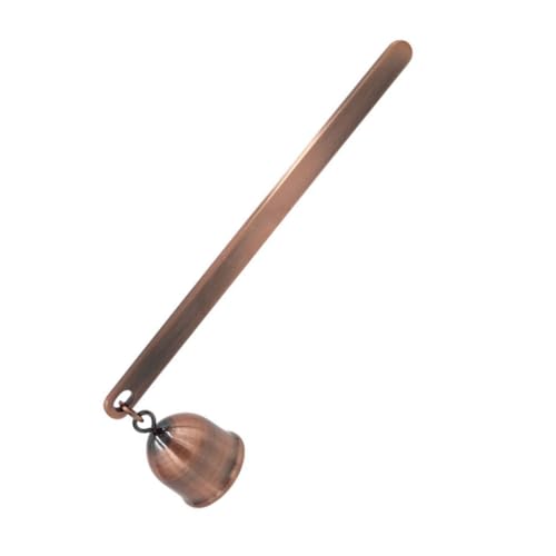 ULTECHNOVO Vintage Edelstahl Kerzenlöscher mit Langem Griff Dochtlösch und Flammenlöscher für Duftkerzen Teelichter und Aromakerzen Praktisches Löschwerkzeug für Kerzenliebhaber Dekoratives von ULTECHNOVO