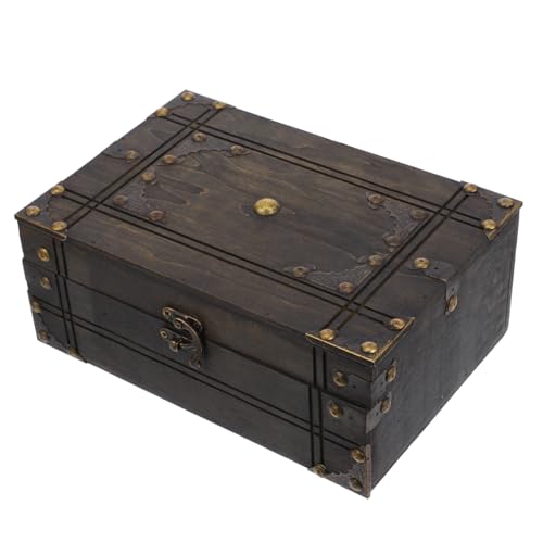 ULTECHNOVO Vintage Holz Schmuckbox Retro Aufbewahrungsbox für Schmuck und Erinnerungen zur Dekoration für Frauen und Mädchen ULTECHNOVO Vintage Holz Schmuckbox Retro Aufbewahrungsbox für Schmuck und Erinnerungen zur Dekoration für Frauen und Mädchen von ULTECHNOVO