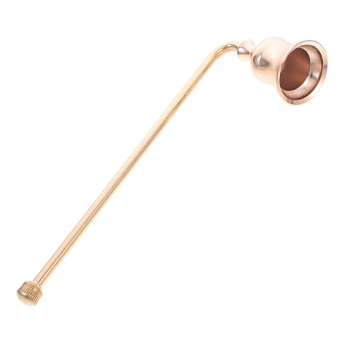 ULTECHNOVO Vintage Kerzenlöscher aus Aluminium Langlebiges Einzigartiges Design mit Langem Griff Sicherer Dochtlöscher für Teelichter und Kerzen Stilvolles Zubehör für Zuhause Hochzeit Party von ULTECHNOVO