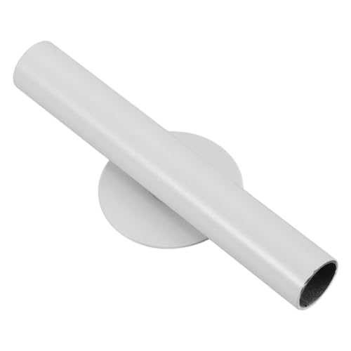 ULTECHNOVO Wanddekorative Blumenware Vase Zum Aufhängen An Der Wand An Der Wand Befestigtes Blumenrohr Hängende Vase Wandblumendekor Vase-Wand- Röhrenvase Wandvasen Legierung Weiß von ULTECHNOVO