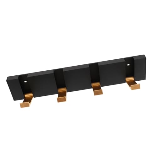 ULTECHNOVO Wandgarderobe aus Robustem Klappbare Platzsparende Hakenleiste für Jacken Handtücher Mäntel Multifunktional für Bad Flur Küche Starke Tragkraft Versteckte Haken kein Bohren ULTECHNOVO Wandgarderobe aus Robustem Klappbare Platzsparende Hakenleiste für Jacken Handtücher Mäntel Multifunktional für Bad Flur Küche Starke Tragkraft Versteckte Haken kein Bohren von ULTECHNOVO
