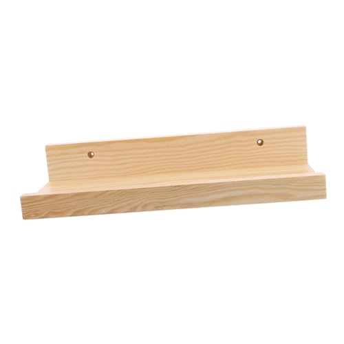 ULTECHNOVO Wandregal Holz Schwebendes Regal Wandmontage Wohnzimmer Aufbewahrung Robust Langlebig für Dekoration und Kleine Gegenstände Organizer von ULTECHNOVO
