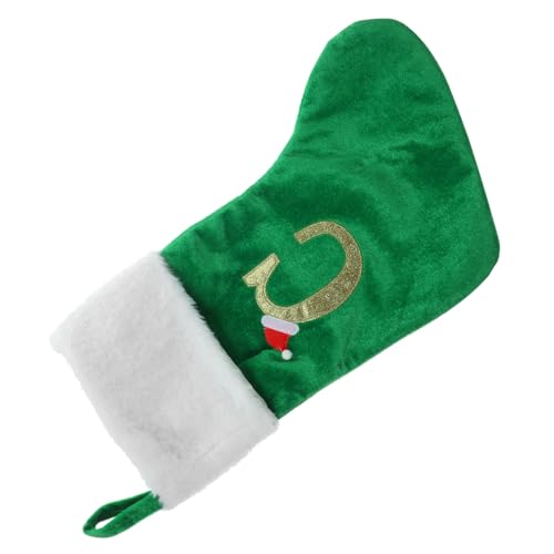 ULTECHNOVO Weihnachtlicher Strumpf Grün Festlich Hängend Weihnachtsbaumdeko Party Geschenkbeutel Weihnachtsfeier Deko für Zuhause Restaurant Bar ULTECHNOVO Weihnachtlicher Strumpf Grün Festlich Hängend Weihnachtsbaumdeko Party Geschenkbeutel Weihnachtsfeier Deko für Zuhause Restaurant Bar von ULTECHNOVO
