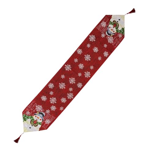 ULTECHNOVO Weihnachtlicher Tischläufer mit Schneemannstickerei Baumwoll Leinen Festliche Tischdekoration für Esszimmer Party und Weihnachtsfeier Teilig Klassisch und Vielseitig Einsetzbar ULTECHNOVO Weihnachtlicher Tischläufer mit Schneemannstickerei Baumwoll Leinen Festliche Tischdekoration für Esszimmer Party und Weihnachtsfeier Teilig Klassisch und Vielseitig Einsetzbar von ULTECHNOVO