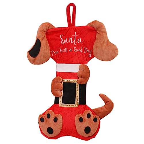 ULTECHNOVO Weihnachtssocke zum Aufhängen Bone Form Bunte Geschenketasche für Süßigkeiten Weihnachtsdeko Baum Kamin Fenster Festliche Atmosphäre ULTECHNOVO Weihnachtssocke zum Aufhängen Bone Form Bunte Geschenketasche für Süßigkeiten Weihnachtsdeko Baum Kamin Fenster Festliche Atmosphäre von ULTECHNOVO