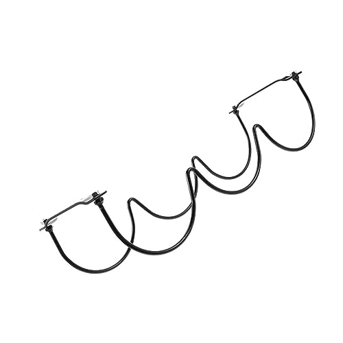 ULTECHNOVO Weinflaschenhalter aus Schwarzes Wandregal Stilvolles und Kreatives Design für Aufbewahrung von Weinflaschen Schränken Langlebig und Lebensmittelecht von ULTECHNOVO