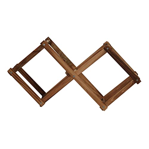 ULTECHNOVO Weinregal Faltbarer Rotwein Display Für Schreibtisch Design Für Zuhause Büro Restaurant Und Bar Platzsparend Für Flaschen von ULTECHNOVO