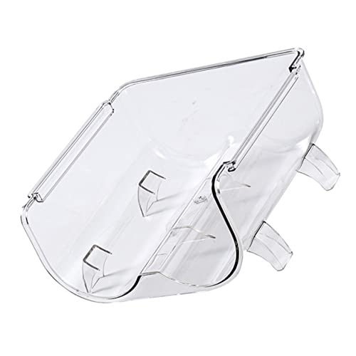 ULTECHNOVO Weinregal Flasche einfach mit Veranstalter montiert Getränkehalter Küchenregal Tabletop Storage Rack Home Tischplattenhalter das Haustier Transparent von ULTECHNOVO