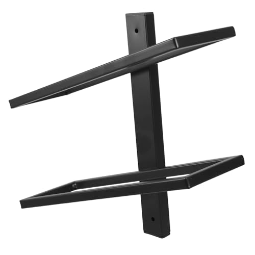 ULTECHNOVO Weinregal Zum Aufhängen An Der Wand: Platzsparende Metallhalterung – Weinflaschen-präsentationsregal – Wand-Organizer Mit Montagezubehör – Schlitze Jeweils 9 X 27 cm von ULTECHNOVO