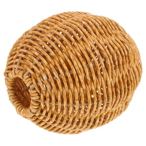 ULTECHNOVO Woven Flowers Vase Imitation Rattan Vase für Tischdekoration Rustikales Design Leicht und Platzsparend für Wohnzimmer und Schlafzimmer eine Stilvolle von ULTECHNOVO