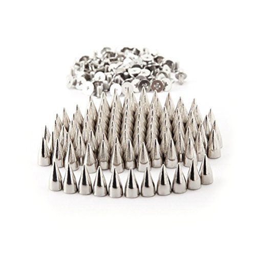 ULTNICE 100 Stück DIY Spitz Schraubnieten Ziernieten Killernieten Punk ULTNICE 100 Stück DIY Spitz Schraubnieten Ziernieten Killernieten Punk von ULTNICE