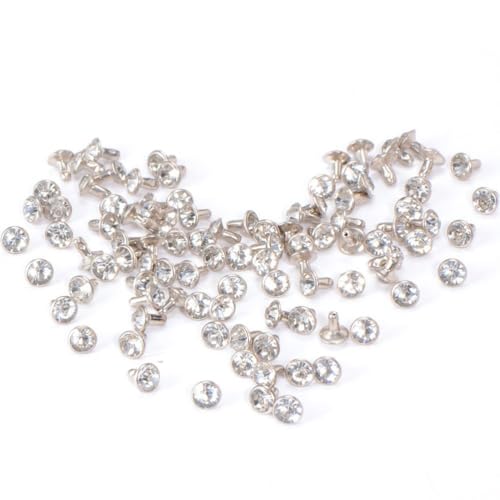Ultnice Strass-Nieten für DIY-Projekte, 7 mm, 100 Stück von ULTNICE