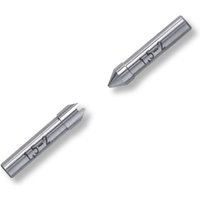 1 Paar Gewindeflankeneinsätze für Außenmessung für Bügelmessschrauben 60° metrisch 4 - 6 mm 1 Paar Gewindeflankeneinsätze für Außenmessung für Bügelmessschrauben 60° metrisch 4 - 6 mm von ULTRA PRÄZISION