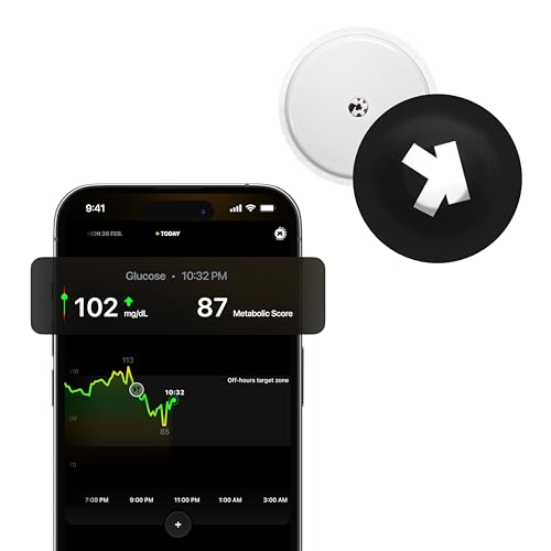 Ultrahuman M1 Live | Intelligentes Glukose-Tracking per App | Verbessern Sie Ihren Lebensstil, optimieren Sie Ihre Ernährung und steigern Sie Ihr Training Ultrahuman M1 Live | Intelligentes Glukose-Tracking per App | Verbessern Sie Ihren Lebensstil, optimieren Sie Ihre Ernährung und steigern Sie Ihr Training von ULTRAHUMAN