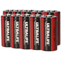10x Ultralife Batterie CR123A 3V 1.6Ah 2/3A Li-MnO2 2/3A von ULTRALIFE