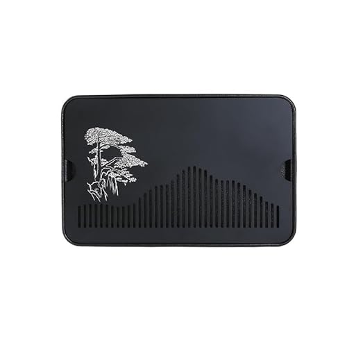 Teeschale Chinesischer Stil Haushaltswasser Lagerung Trocken Teetisch Wohnzimmer Einfache Teeschale, Metall Teeschale Tee Tisch Tee Meer Gongfu Tee Tablett von ULTRAWAVE